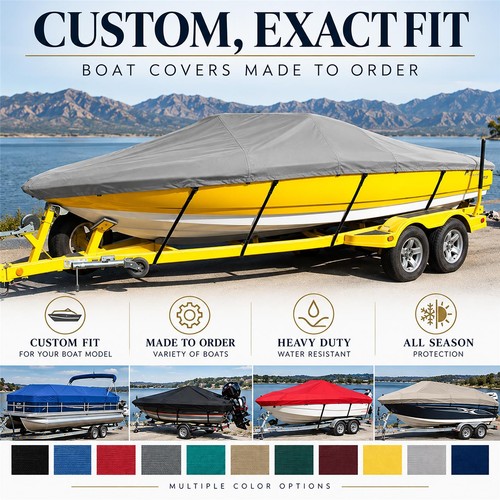 6oz custom fit boat cover - custom,